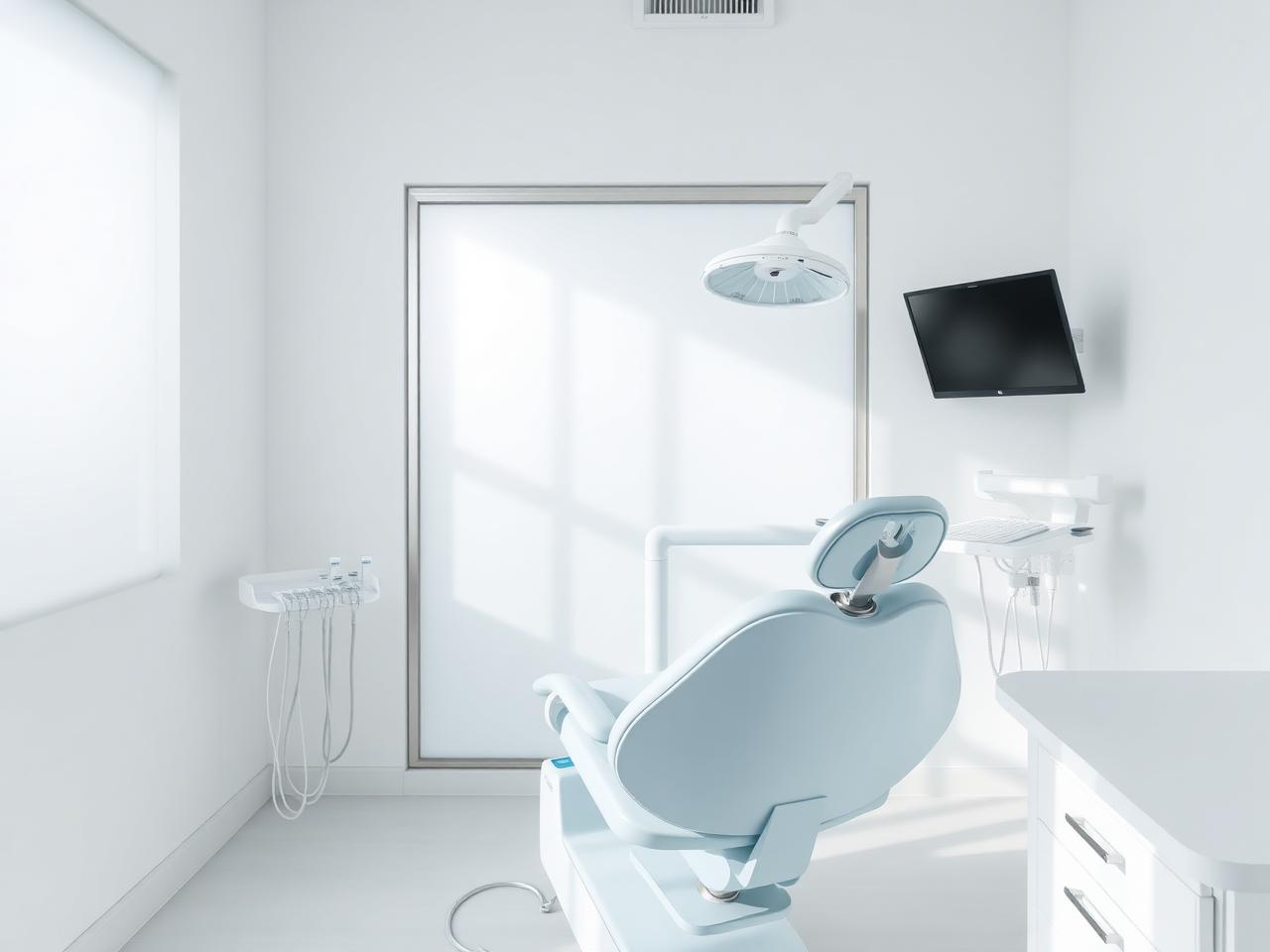 Modern dental clinic interior