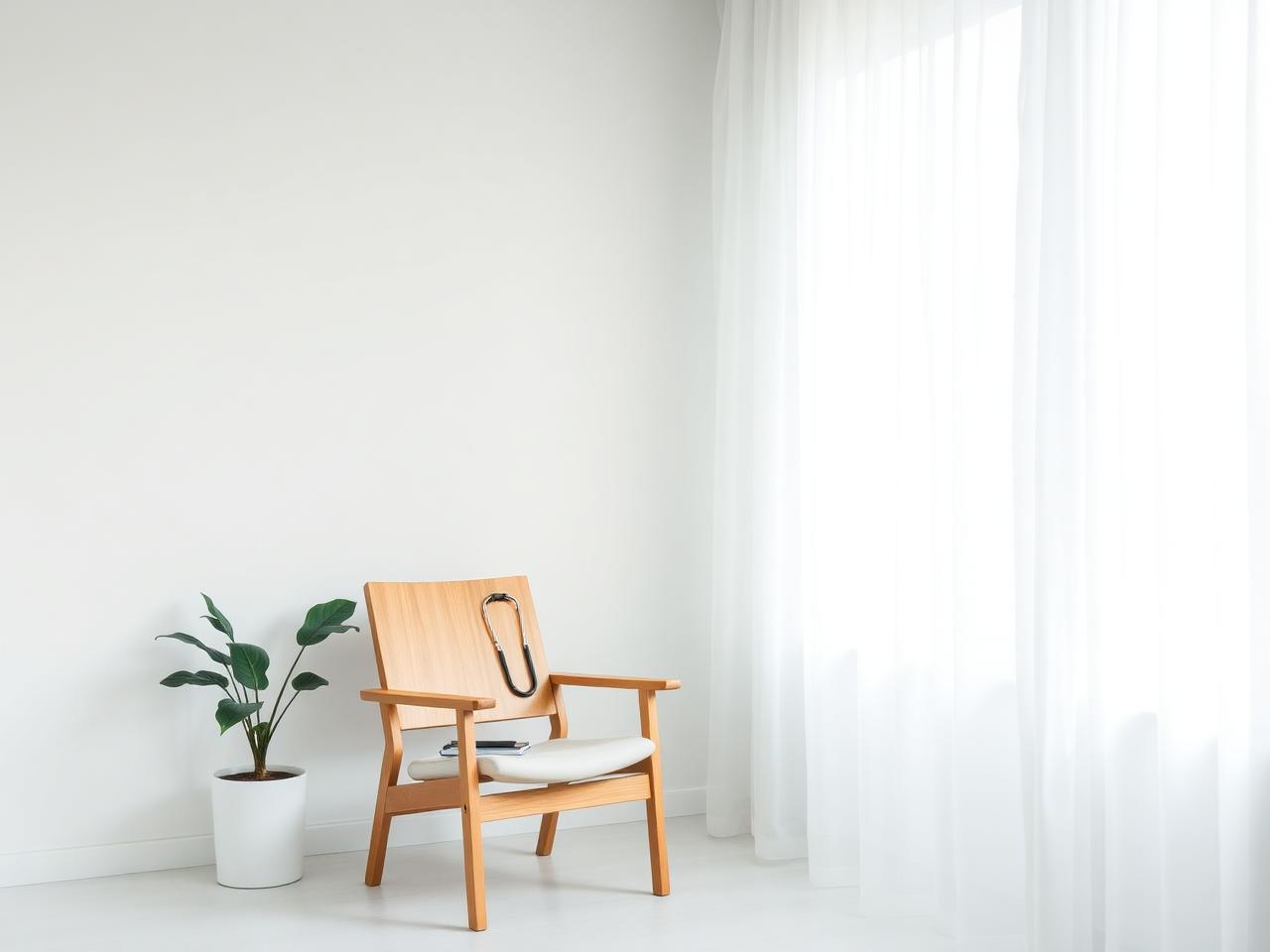 Calm clinic interior
